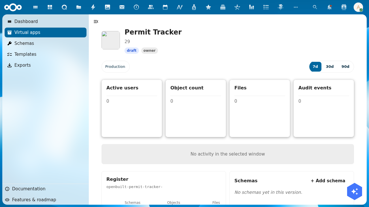 Permit Tracker detail page